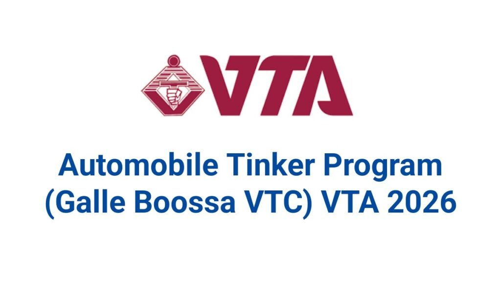 Automobile Tinker Program (Galle Boossa VTC) VTA 2026