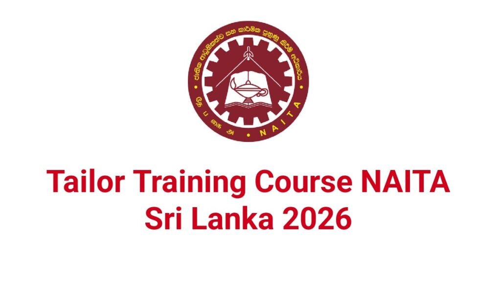Tailor Training Course NAITA Sri Lanka 2026