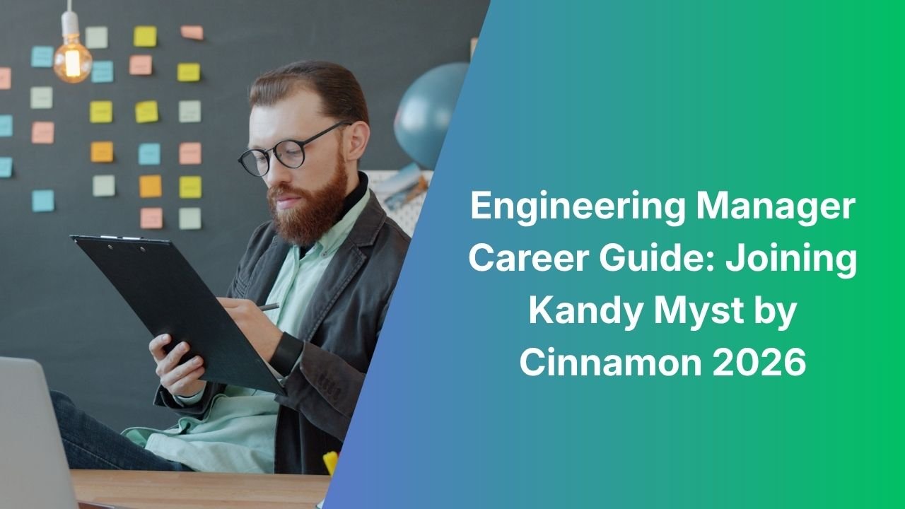 Engineering Manager Career Guide: Joining Kandy Myst by Cinnamon 2026