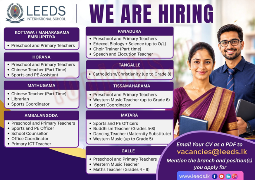 Multiple Academic & Administrative Staff Openings
