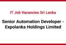 Senior Automation Developer – Expolanka Holdings Limited