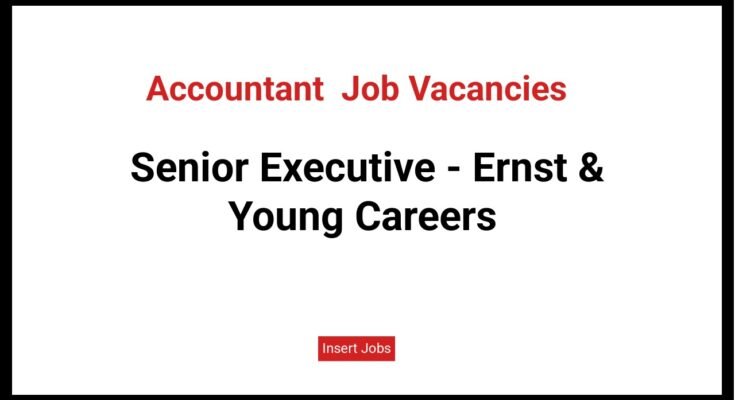 Senior Executive - Ernst & Young Careers