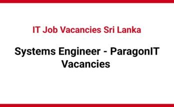 Systems Engineer - ParagonIT Vacancies