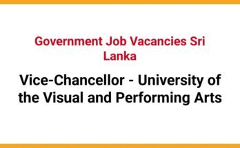 Vice-Chancellor - University of the Visual and Performing Arts